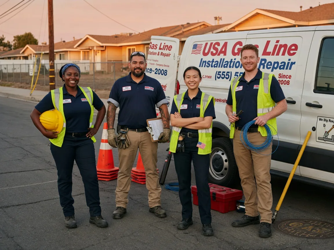 Gas Line Installation company in Paoli, OK